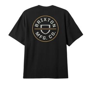 Brixton Crest II Short Sleeve T-Shirt- Size Medium